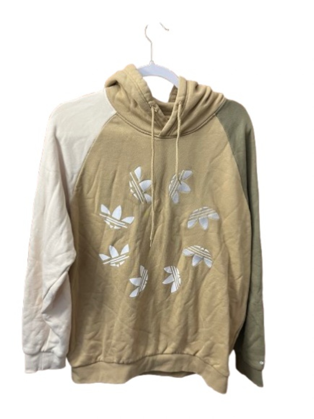Adidas Originals Bold Blocked Trefoil Circle Logo Hoodie